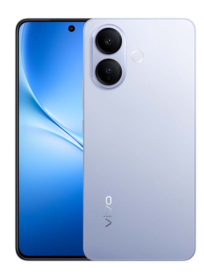 vivo V60 Lite AI 5G Dual SIM Titanium Blue 12GB RAM 256GB - Middle East Version - Image 1