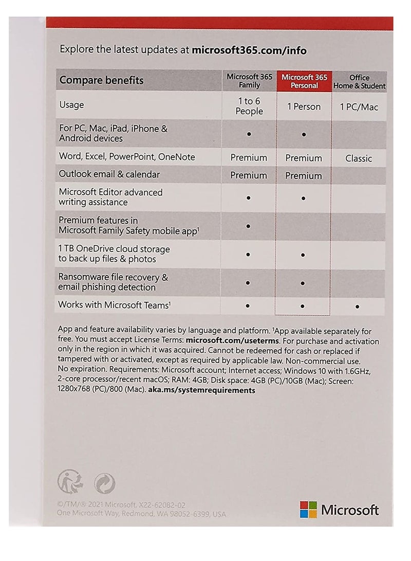 Microsoft Office 365 (Account) Permanent Use Can Be Used On 5 Devices At The Same Time Pc/mac Universal - Word, Excel, Powerpoint, Onedrive Cloud Storage Function - Image 2