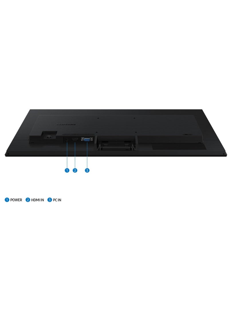 Samsung 24-Inch Essential Monitor S3 S30GD Full HD Monitor, 100Hz Refresh Rate, Response Time 5 (GTG), IPS Panel, Game Mode, Eye Saver Mode - LS24D300GAMXUE - Black - Image 3