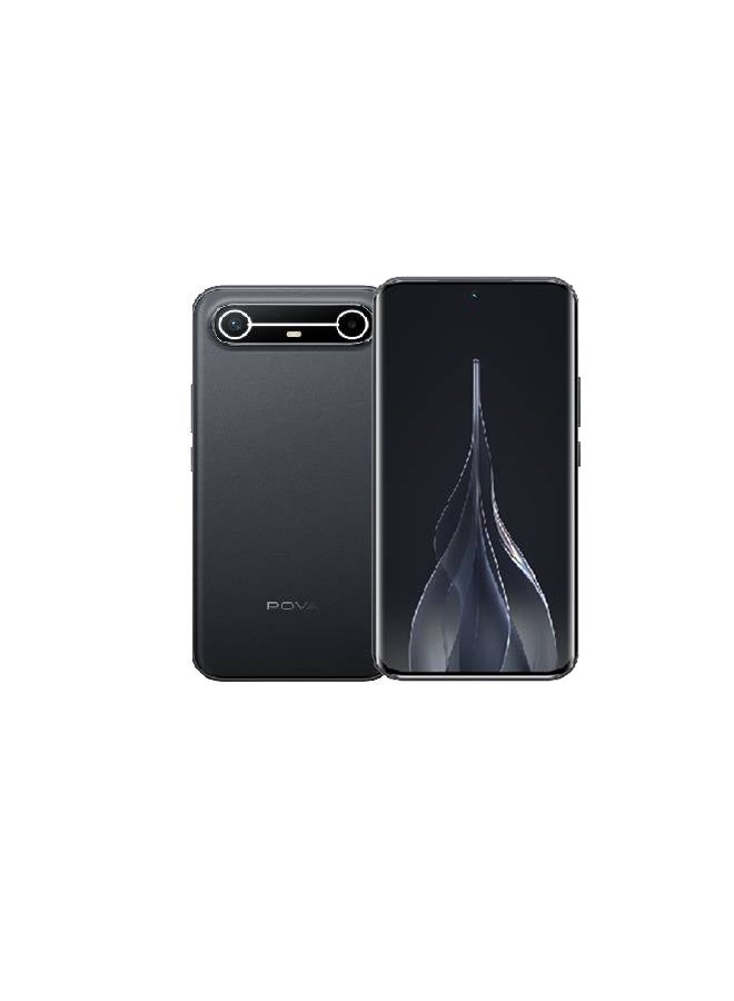 TECNO POVA Slim 5G Dual SIM Cool Black 8GB RAM 256GB 5G - Middle East Version - Image 1