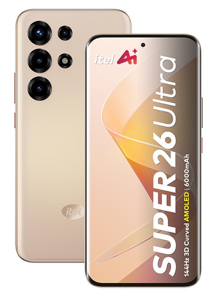 ITEL S26 Ultra Dual SIM Blush Pink Gold 8+16 GB RAM 256GB 4G - Middle East Version - Image 1