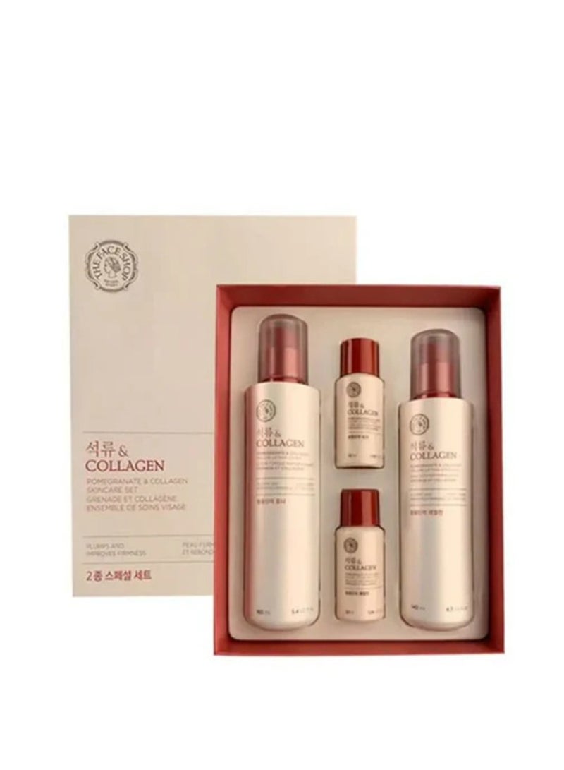 ذا فيس شوب Pomegranate And Collagen Skin Set - Image 3