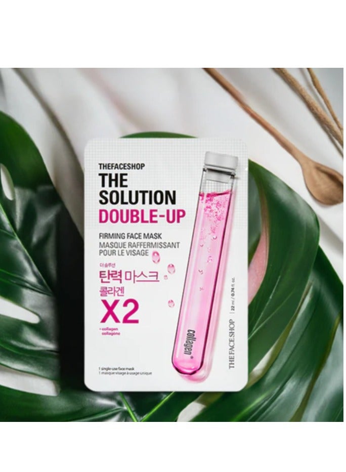 ذا فيس شوب قناع الوجه المزدوج الم firming || كولاجين || يعزز حيوية وإشراقة البشرة - Image 2