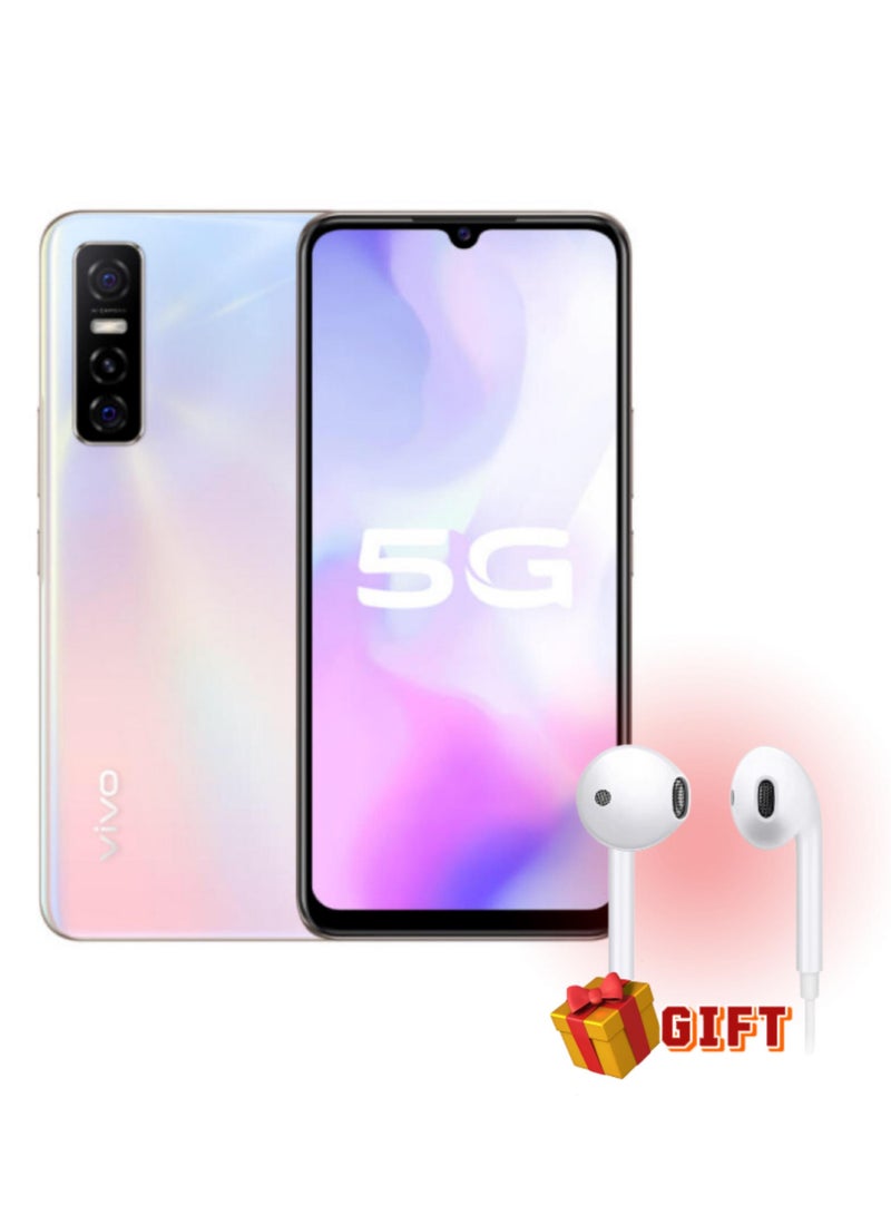 فيفو Y73S 5G Dual Sim Pink 8GB RAM(+ 4GB Extended RAM) 256GB -International Version With Gift vivo XE160 Headphones - Image 1