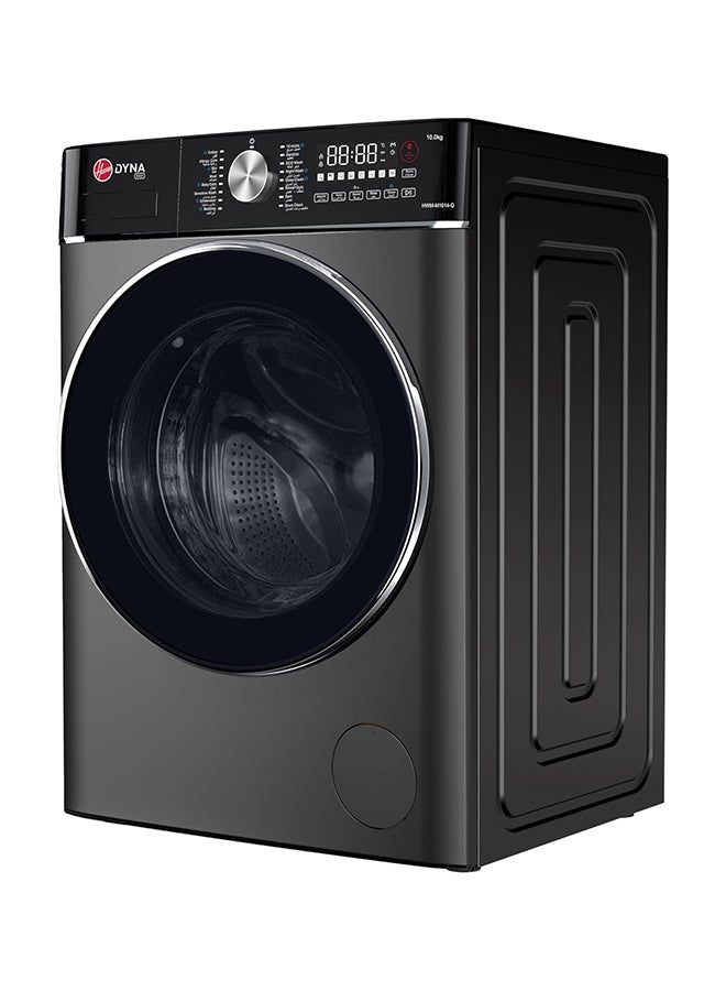 هوفر غسالة 10 كجم، 1400 دورة في الدقيقة، 17 برنامج، محرك عاكس، غسيل بالبخار، ناعم، لوحة تحكم بعناصر دوارة ولمسية، ضمان سنة واحدة من الشركة المصنعة وضمان 10 سنوات على المحرك العاكس، رمادي لافا - HWM-M1014-G - Image 3