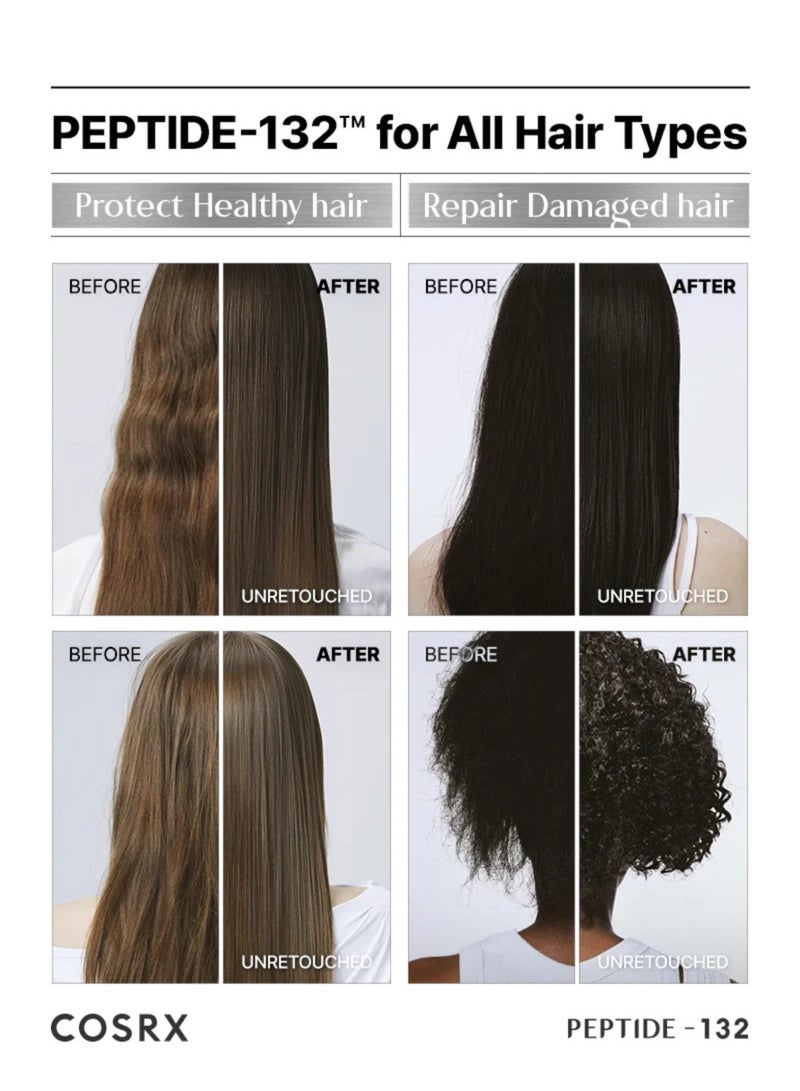 سيروم زيت الربط المثالي الفائق للشعر من COSRX Peptide-132 – لمعان وإصلاح - Image 3