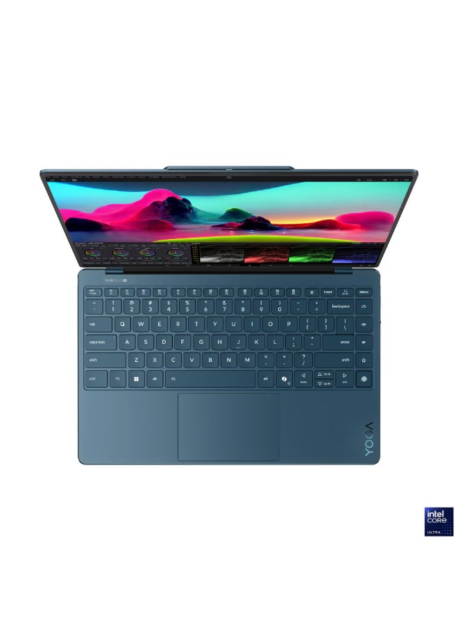 Lenovo Yoga Slim 9 Laptop With 14 Inch 4K WQUXGA (3840x2400) Display, Core Ultra 7 258V Processor/32GB RAM DDR5/1TB SSD/Windows 11 Home/Intel Arc Graphics/ English/Arabic Tidal Teal - Image 2