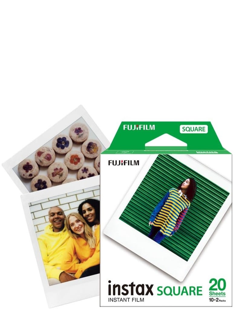 FUJIFILM 20 Shot Pack Instax Square 20 Film - Image 2