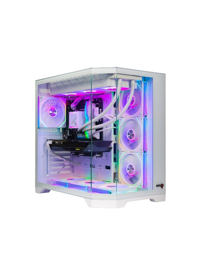 ٍسبير بي سي كمبيوتر ألعاب برو مع معالج إنتل كور i7-14700F/32 جيجابايت رام DDR5/1 تيرابايت SSD/16 جيجابايت Nvidia GeForce RTX 5070 Ti/ويندوز 11 برو + لوحة مفاتيح + ماوس + USB - Image 2