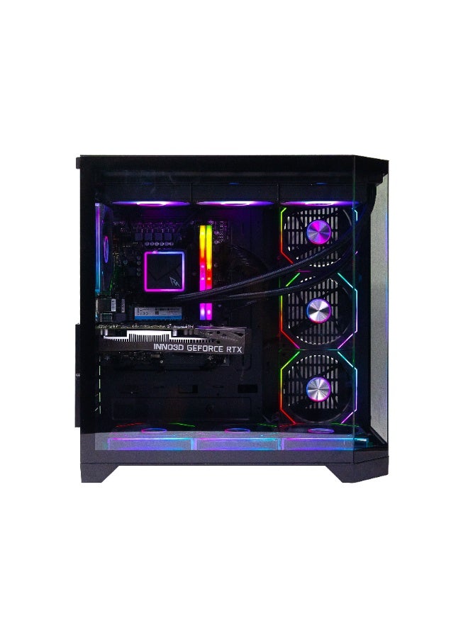 ٍسبير بي سي كمبيوتر ألعاب بمعالج Intel Core i5-14400F / ذاكرة وصول عشوائي 16 جيجابايت DDR5 / قرص صلب SSD بسعة 1 تيرابايت / بطاقة رسومات Nvidia GeForce RTX 3050 بسعة 16 جيجابايت / نظام التشغيل Windows 11 Pro / أسود - Image 3