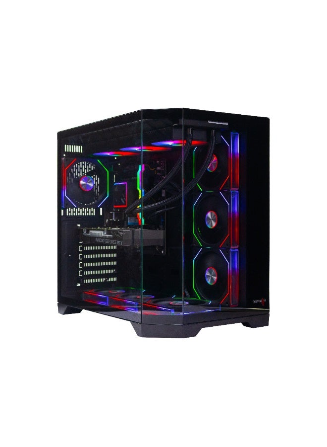 ٍسبير بي سي كمبيوتر ألعاب بمعالج Intel Core i5-14400F / ذاكرة وصول عشوائي 16 جيجابايت DDR5 / قرص صلب SSD بسعة 1 تيرابايت / بطاقة رسومات Nvidia GeForce RTX 3050 بسعة 16 جيجابايت / نظام التشغيل Windows 11 Pro / أسود - Image 2