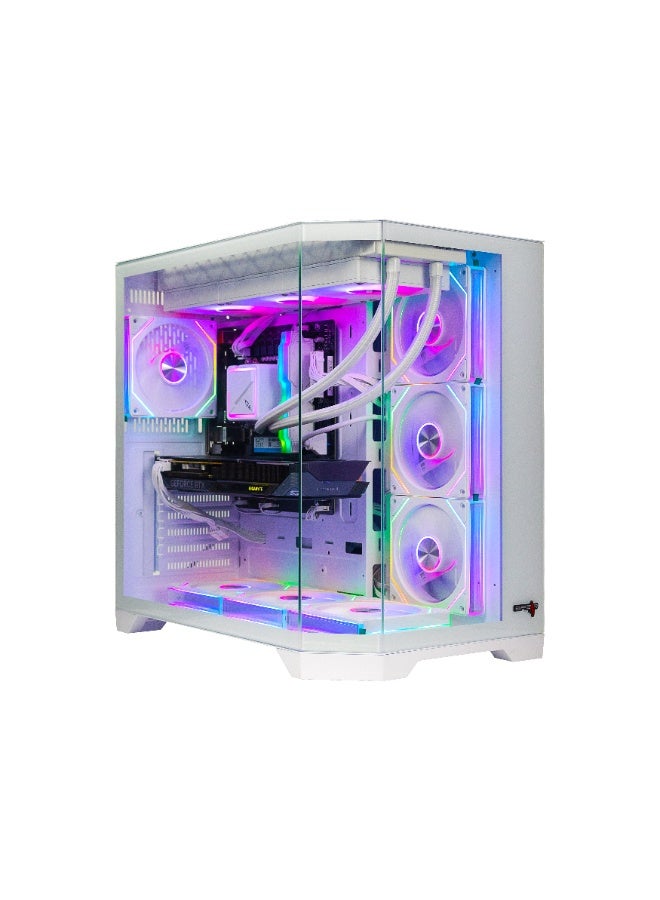 Spear Pc Gaming Pro PC With Intel Core i7-14700F Processor/32GB RAM DDR5/1TB SSD/12GB Nvidia GeForce RTX 5070 Graphics/Windows 11 Pro+Keyboard+Mouse+USB White - Image 2