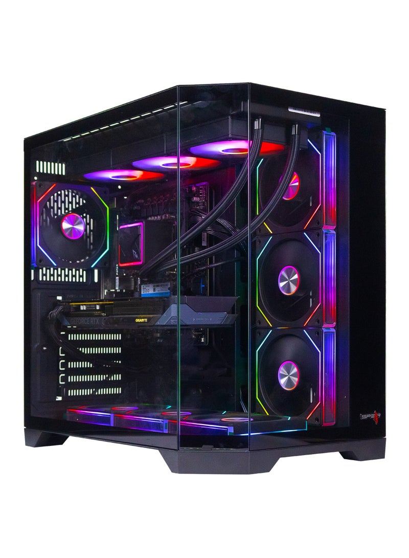 ٍسبير بي سي كمبيوتر ألعاب برو مع معالج إنتل كور i7-14700F/32 جيجابايت رام DDR5/1 تيرابايت SSD/16 جيجابايت Nvidia GeForce RTX 5070 Ti/ويندوز 11 برو + لوحة مفاتيح + ماوس + USB - Image 2