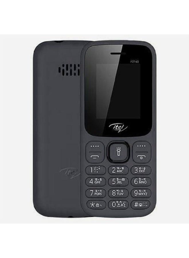 إيتيل Itel 2165 Dual SIM 32GB 1000 mAh- Black