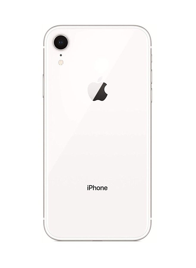 ابل  Renewed - iPhone XR 128GB White 4G With Facetime - Physical Dual SIM Version - Image 2