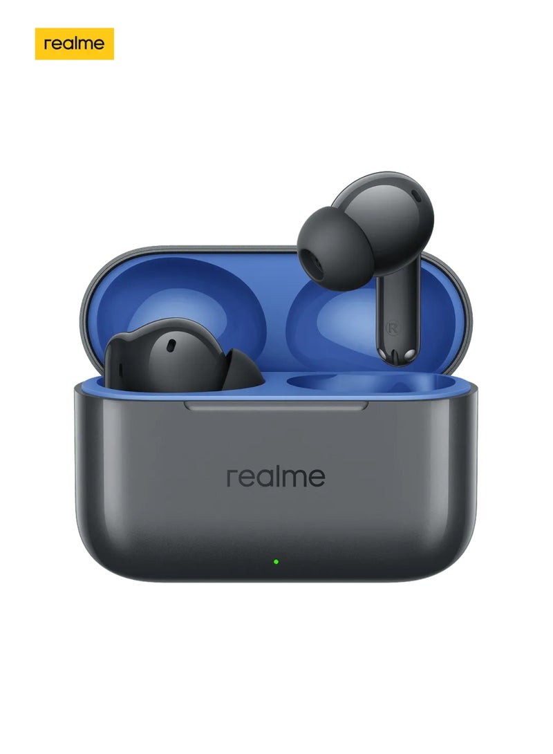 realme Buds T200 Premium ANC Earbuds. Hi-Res Audio, Dual Connect, IP55, 3D Audio, 50H Battery. Your Sound, Uninterrupted. Mystic Grey Mystic Grey - Image 1
