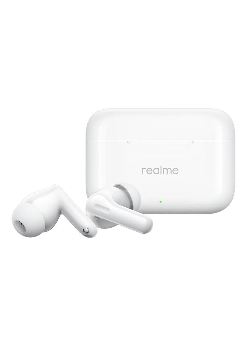 realme Buds T200 Premium ANC Earbuds. Hi-Res Audio, Dual Connect, IP55, 3D Audio, 50H Battery. Your Sound, Uninterrupted. snowy white - Image 2