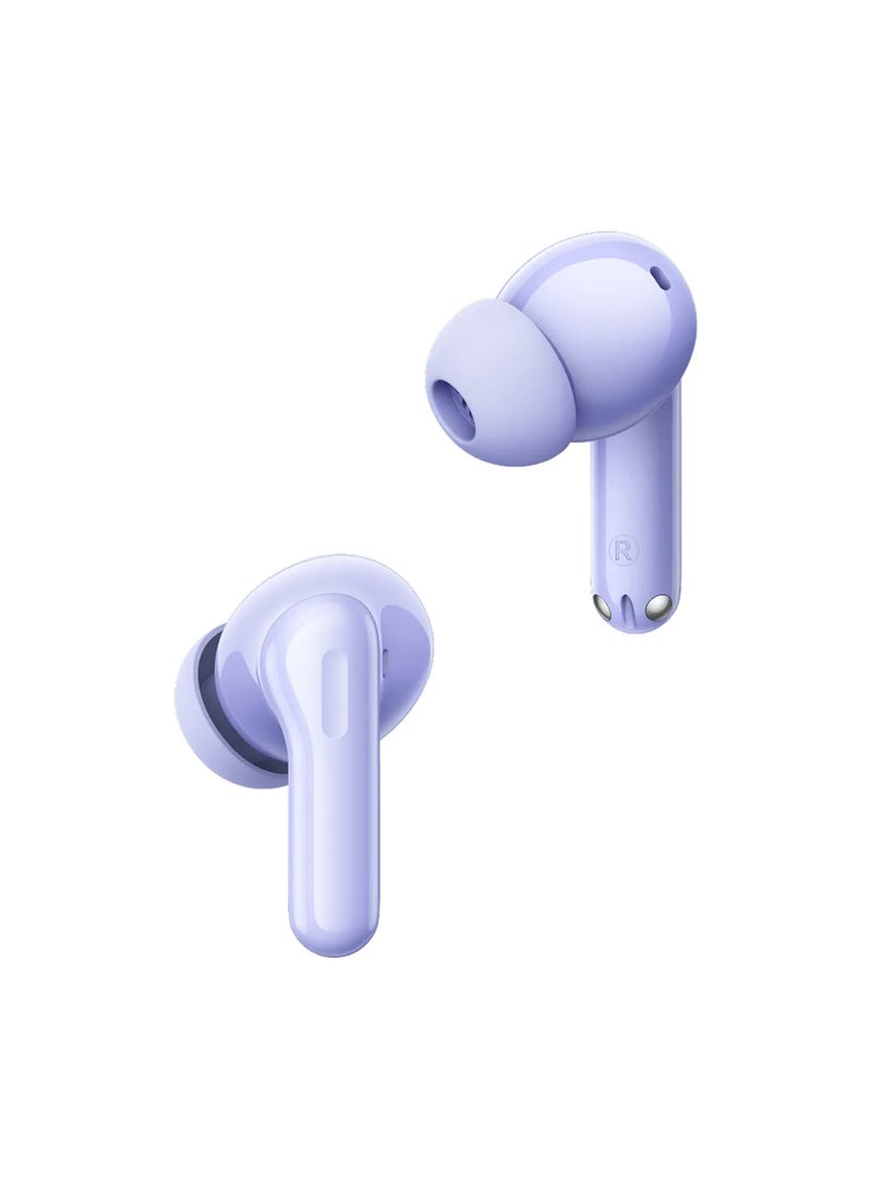 realme Buds T200 Premium ANC Earbuds. Hi-Res Audio, Dual Connect, IP55, 3D Audio, 50H Battery. Your Sound, Uninterrupted. dreamy purple - Image 4