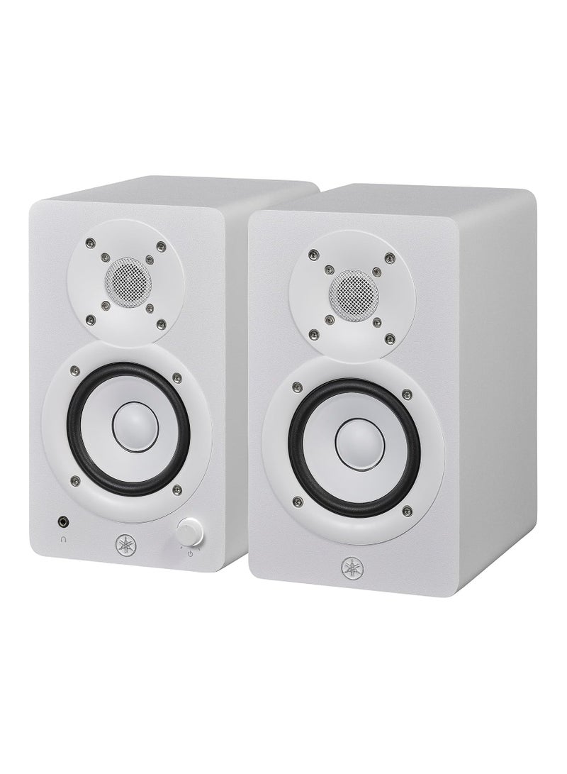 YAMAHA HS3 Powered Studio Monitor in White, Pair HS3W - Image 1