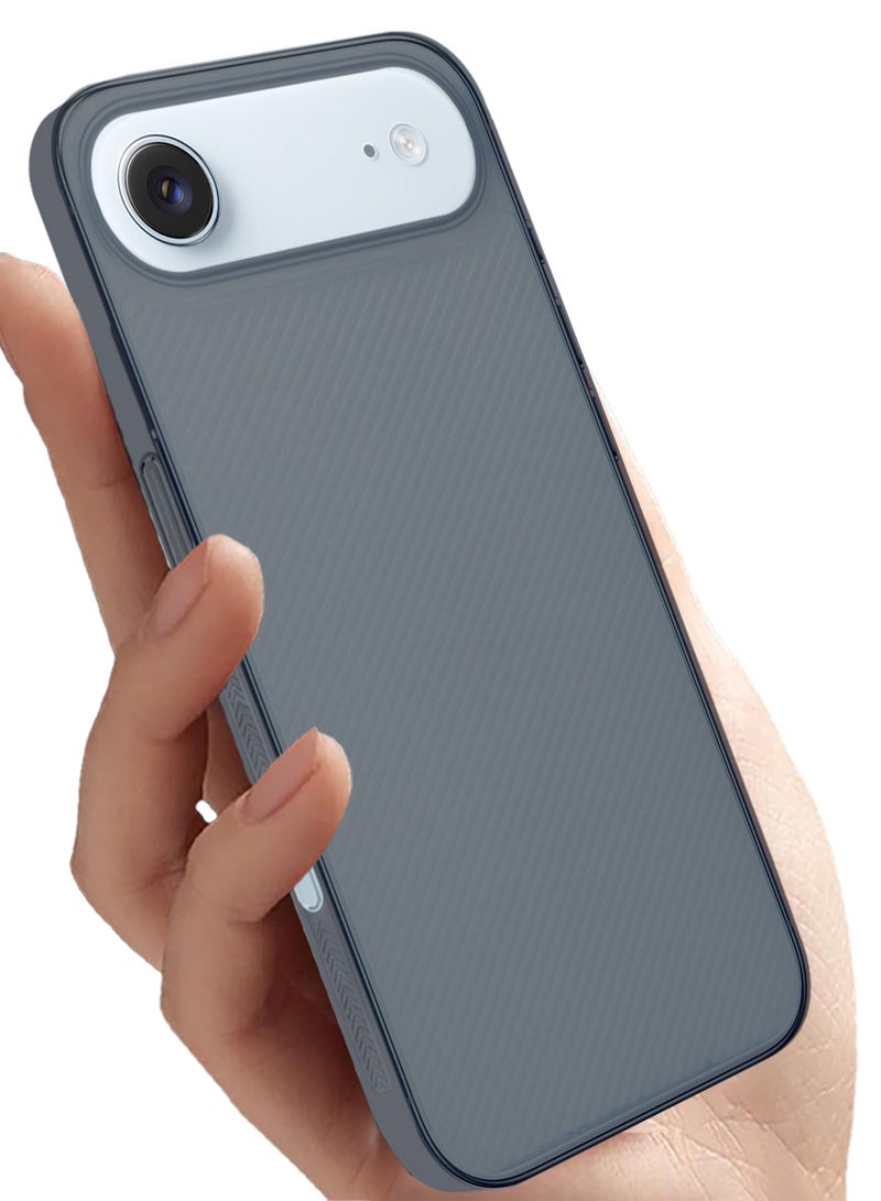 MARGOUN Case Cover for iPhone 17 Air - Sturdy Durable Ultra-Thin Case - Air Skin Line Design Back Cover -  Drop Protection Cover Clear - Midnight Blue-1 - Image 4