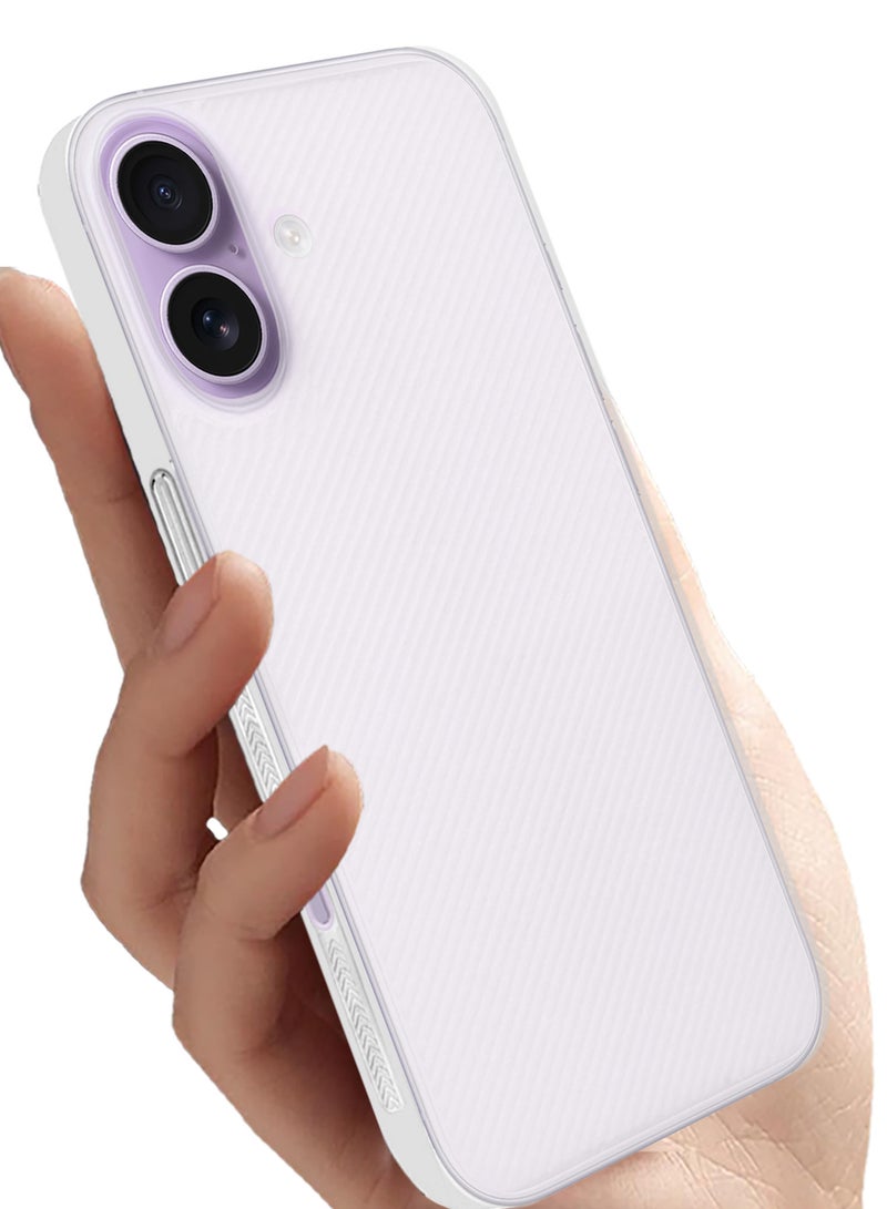 MARGOUN Case Cover for iPhone 17 - Sturdy Durable Ultra-Thin Case - Air Skin Line Design Transparent Back Cover -  Drop Protection Cover  - White-1 - Image 4