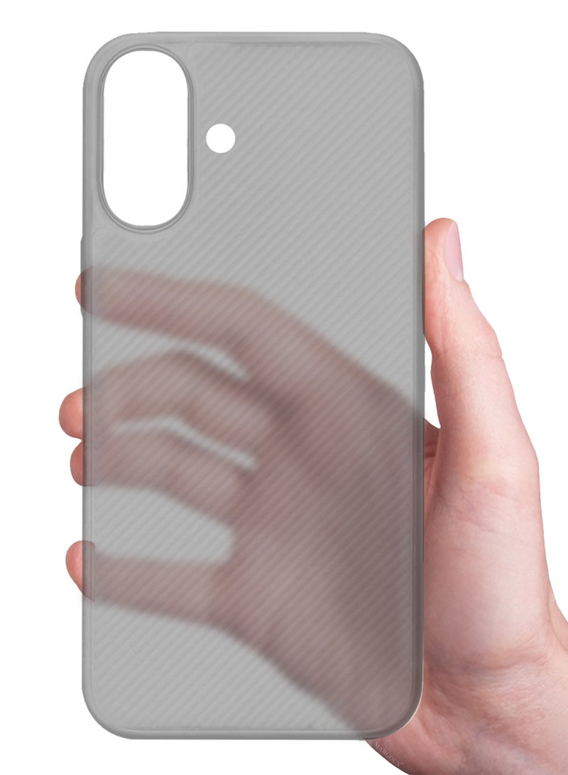 MARGOUN Case Cover for iPhone 17 - Sturdy Durable Ultra-Thin Case - Air Skin Line Design Transparent Back Cover -  Drop Protection Cover  - Black-1 - Image 2