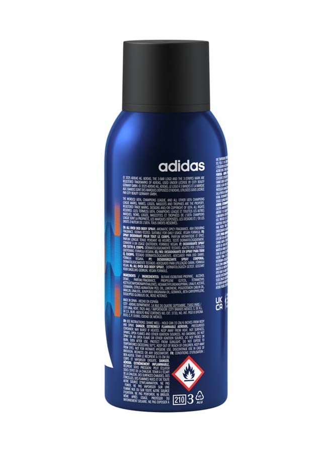 اديداس نسخة اللاعب المحترف من دوري أبطال أوروبا - بخاخ الجسم ديو - Image 2