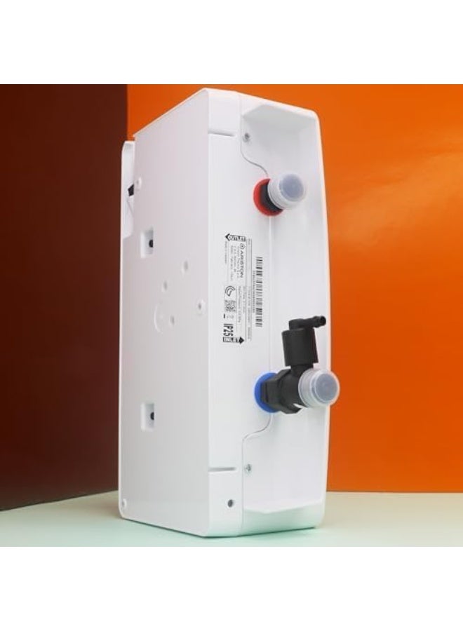 Ariston Instant Water Heater - Trusted Safety, High Efficiency, Compact, Tankless - On-Demand Hot Water White - Image 5