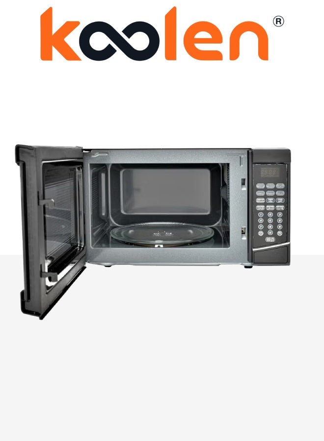 KOOLEN Digital Microwave Oven with Adjustable temperature and Timer function Reheating and Defrost function Child lock Digital controls 20 L 1200 W 802100003 black - Image 3