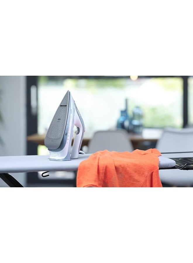 Braun TexStyle5 SI5078GY Steam Iron, equipped with FreeGlide 3D Technology, Auto-off, Precision Tip, SuperCeramic Coating, Self-Cleaning, Gray 300 ml 2800 W SI5078GY Gray - Image 2