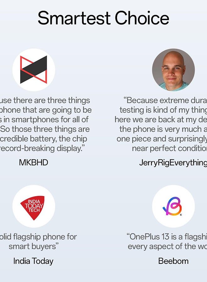 OnePlus Renewed - 13 Dual SIM Midnight Ocean with AI 12GB RAM 256GB 5G - International Version - Image 3