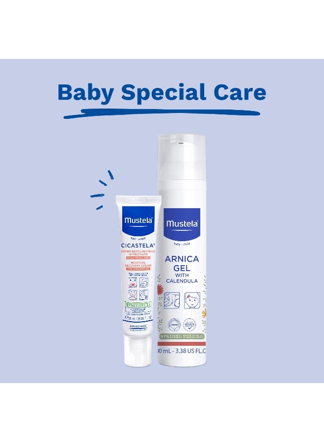 Mustela Cicastela Moisture Recovery Cream - Multipurpose Baby Ointment for Skin Discomfort - with Natural Avocado & Hyaluronic Acid - Fragrance-Free - 1.35 fl. Oz - Image 4