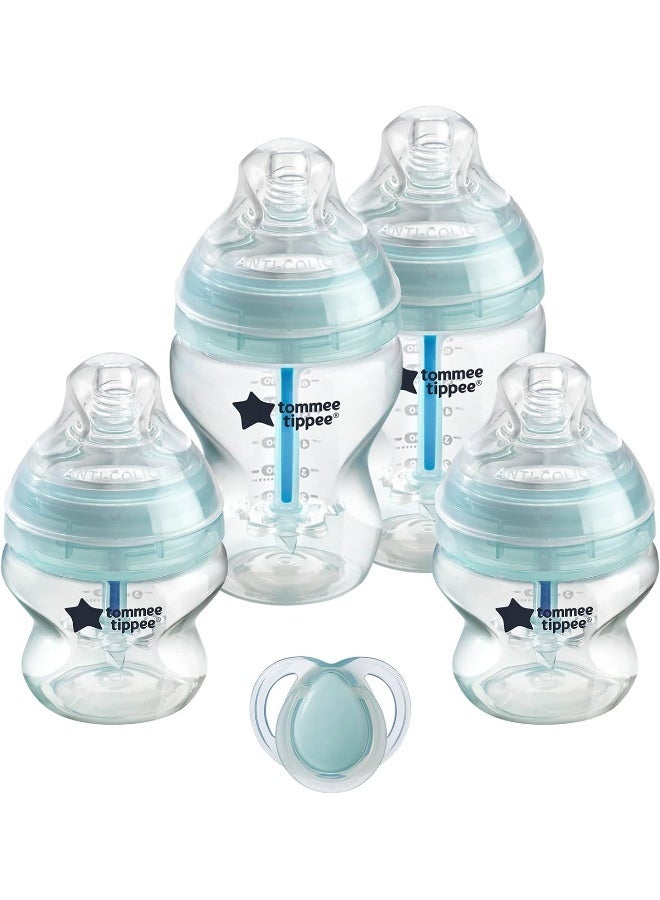 تومي تيبي طقم زجاجات الرضاعة المضادة للمغص من تومي تيبي للمواليد الجدد - Image 1