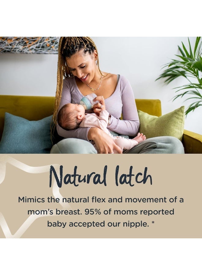 تومي تيبي طقم زجاجات الرضاعة المضادة للمغص من تومي تيبي للمواليد الجدد - Image 5