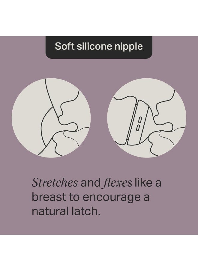 تومي تيبي زجاجات أقرب إلى الطبيعة، 9 أونصات، 4 قطع - Image 4