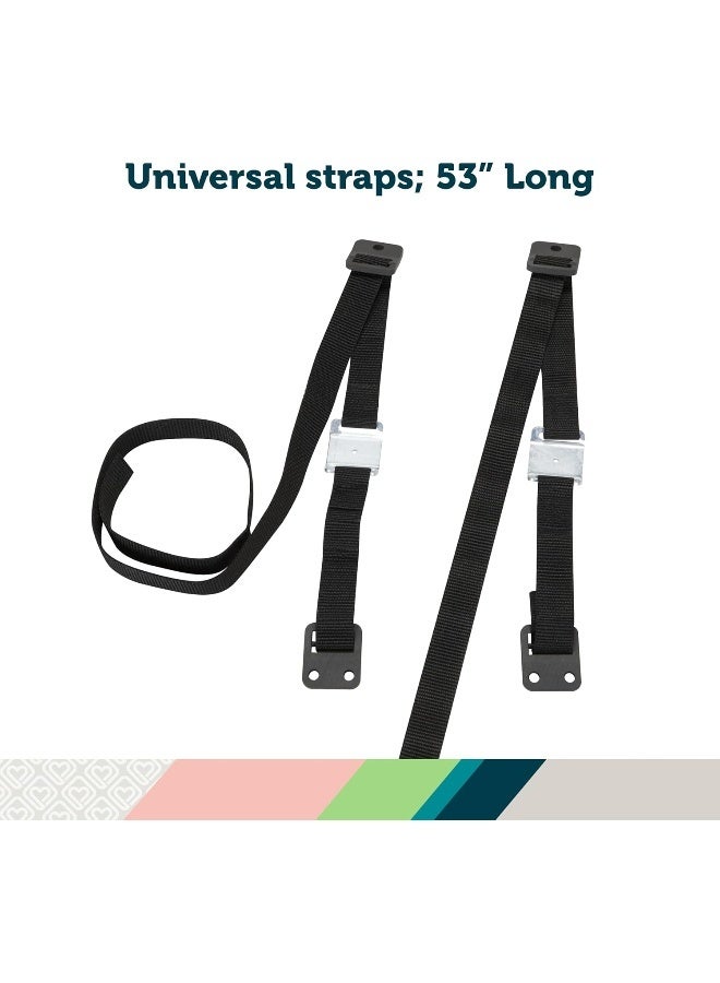 Safety 1st TV & Furniture Safety Straps, Black, Multi, 2 Straps(Pack of 1) - Image 5