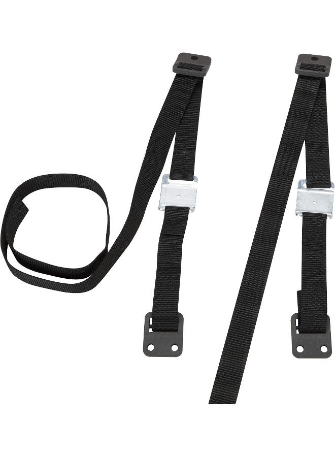 Safety 1st TV & Furniture Safety Straps, Black, Multi, 2 Straps(Pack of 1) - Image 2