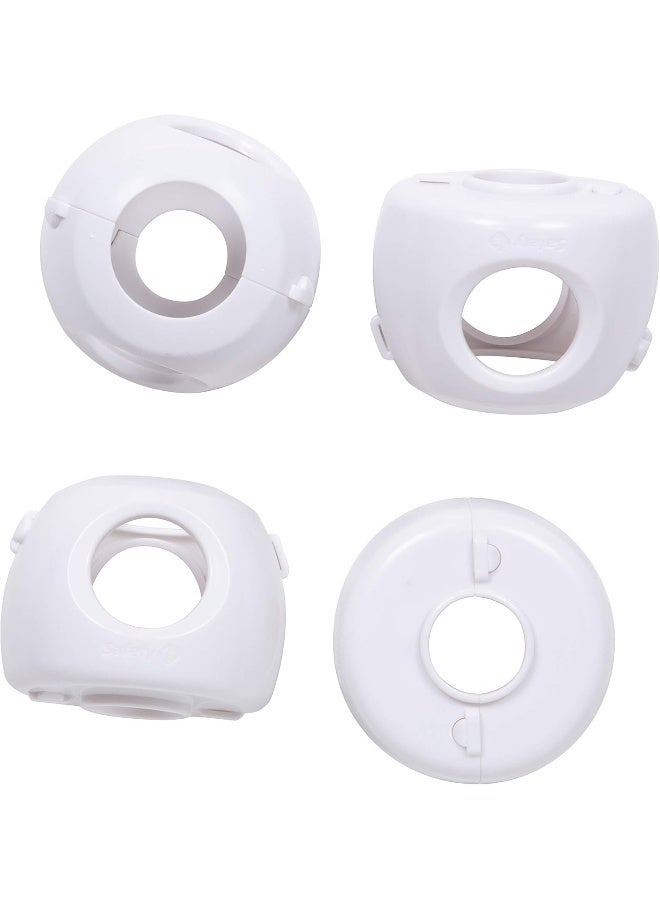 Safety 1st Parent Grip Door Knob Covers, White, One Size, 4 Count - Image 4
