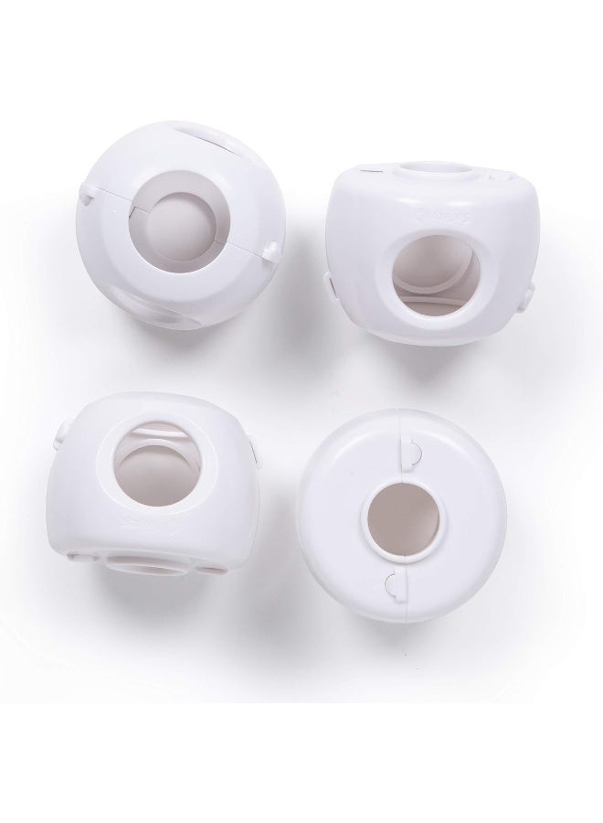 Safety 1st Parent Grip Door Knob Covers, White, One Size, 4 Count - Image 5