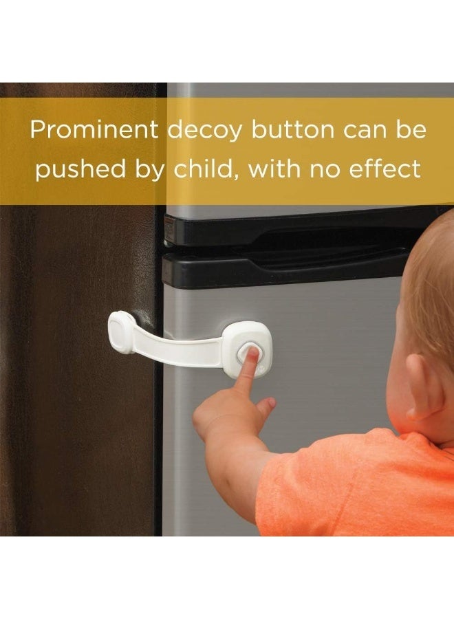 Safety 1st Outsmart All-Purpose, Multi Use Strap, Four Pack, White - Image 3