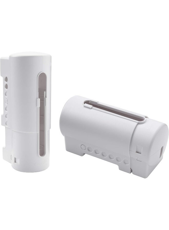 Safety 1st Power Strip Cover 2 Count (Pack of 1), White - Image 1