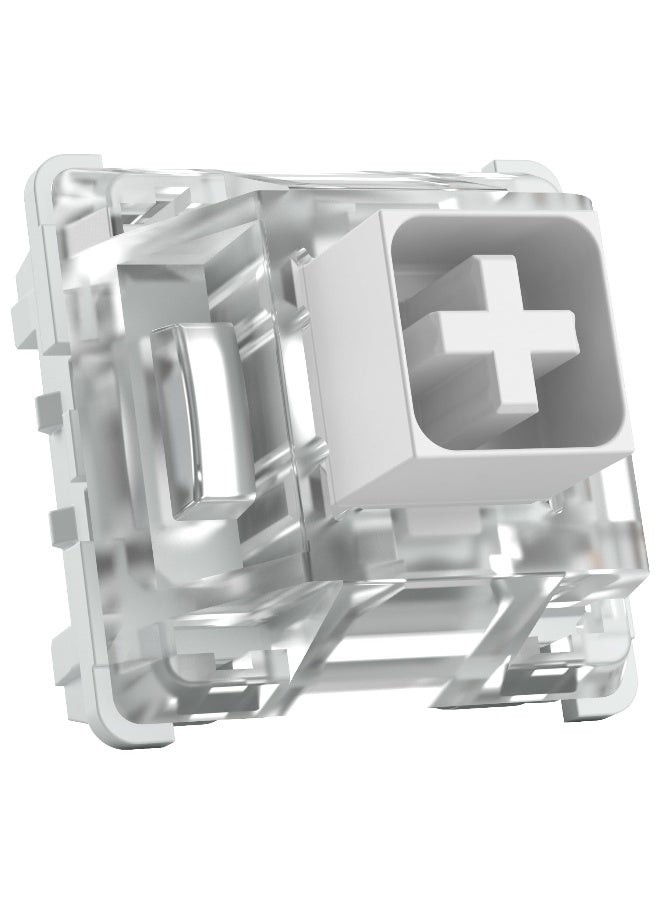 Glorious Kailh Box White Mechanical Keyboard Switches: Clicky 120-Pack for Enhanced Gaming Experience - Perfect for High-Speed Typing - Image 1