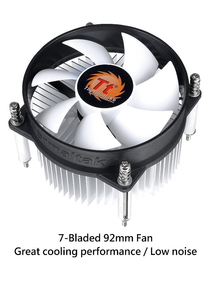 Thermaltake Gravity i2 95W Intel LGA 1200/1156/1155/1150/1151 92mm CPU Cooler CLP0556-D, Compatible with Desktop - Image 2