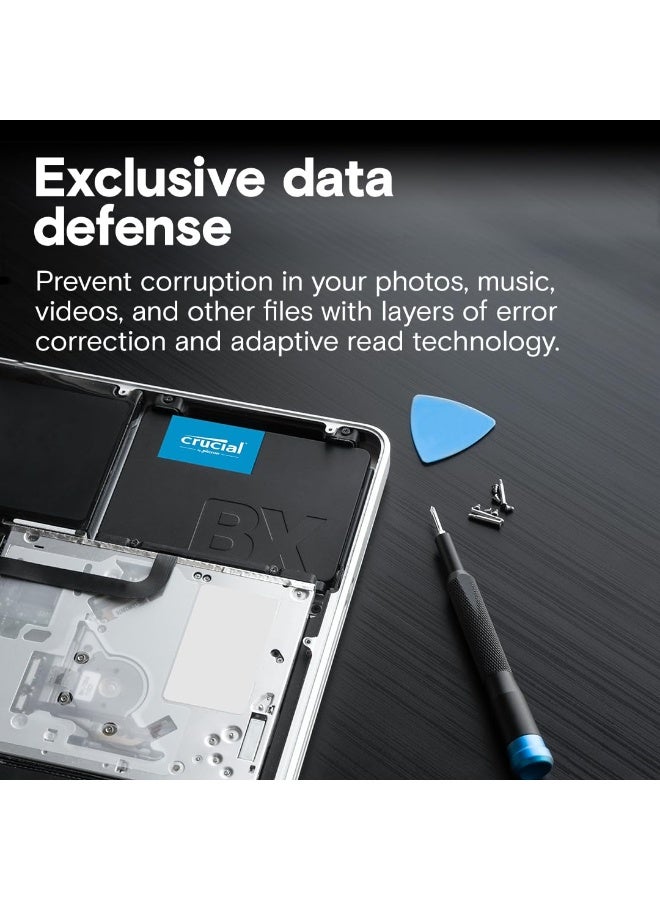 كروشيال BX500 480GB 3D NAND SATA 2.5-Inch Internal SSD, up to 540MB/s - CT480BX500SSD1 480 GB - Image 4