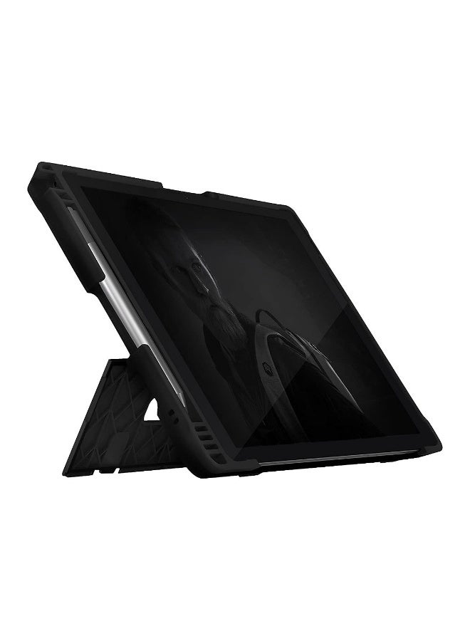STM Dux Shell for Microsoft Surface Pro 4/5/6/7/7+ - Rugged and Protective case with Pen Storage - Black (stm-222-260L-01) Black - Image 3