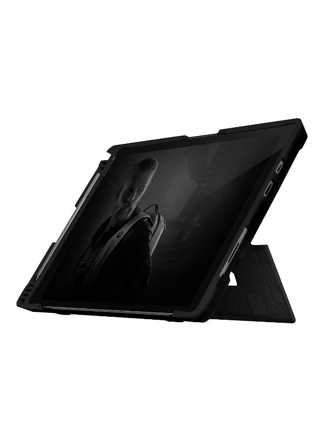 STM Dux Shell for Microsoft Surface Pro 4/5/6/7/7+ - Rugged and Protective case with Pen Storage - Black (stm-222-260L-01) Black - Image 5