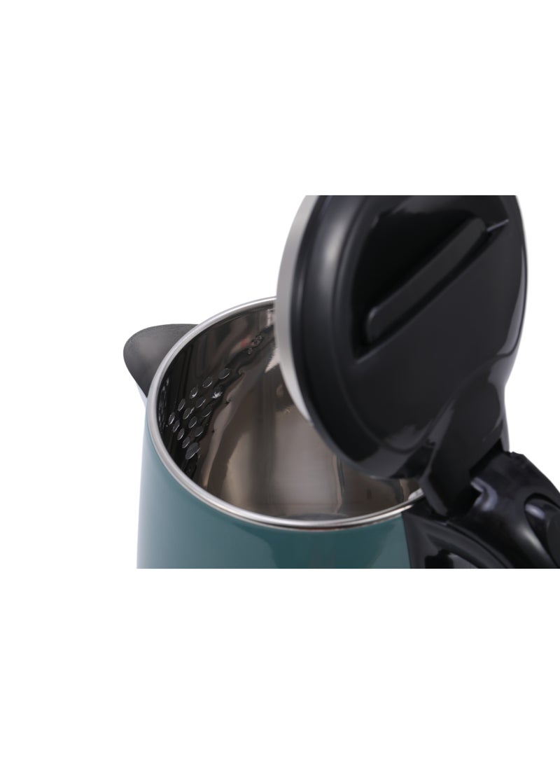 SONASHI 2.0L Cordless Electric Kettle with Boil-Dry Protection | Modern PP Body with Concealed Heating Element | 1500W Fast Boil | Single Push Start/Stop Button | Portable Instant Water Heater & Tea Maker | Sonashi SKT-2012N Green 2 L 1500 W SKT-2012N green - Image 4