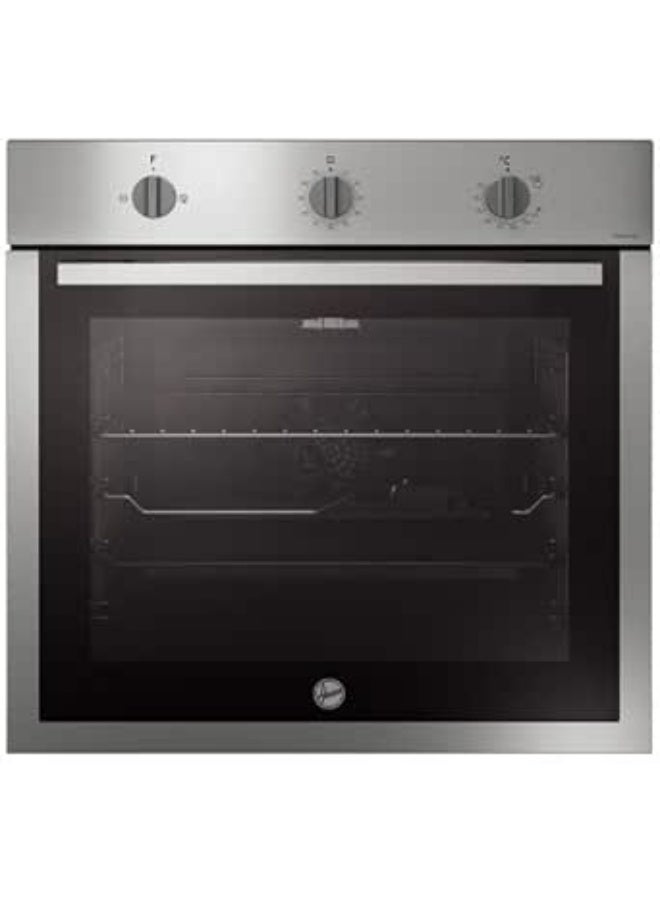 هوفر Built-In Oven Gas 60 x 60 cm - 70 Liter - HOU611G6 Stainless Steel x Black - Image 1