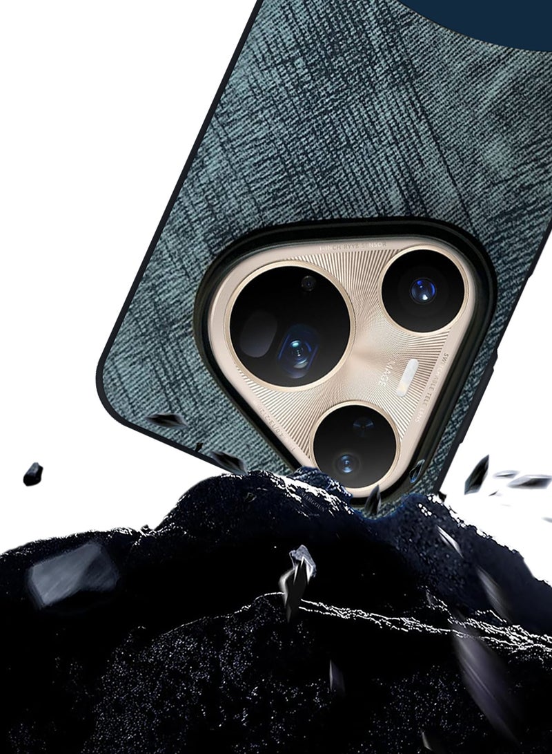 MARGOUN Silicone Case Cover for Huawei Pura 80 Ultra - Slim Fit  Anti-Slip Thin and Shockproof Protection Raised Edges for Camera and Screen Protection - Blue blue - Image 2