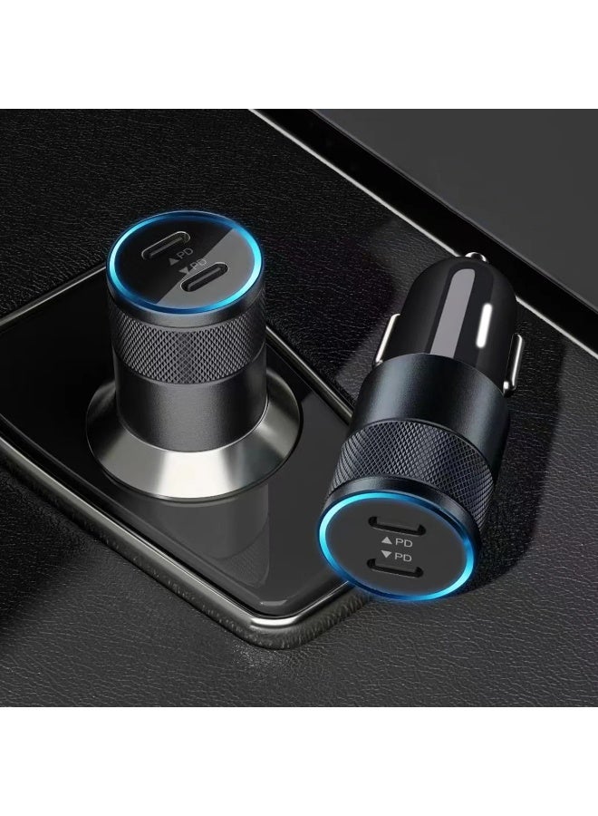 Baykron Car Charger 2 X Type C black - Image 2